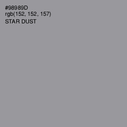 #98989D - Star Dust Color Image